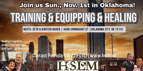 HEALING, TRAINING & EQUIPPING SERVICE WITH HOLY SPIRIT LED MINISTRIES