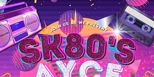 \ud83c\udf55\ud83d\udcfc\ud83d\udd7a SK80\u2019s AYCE Pizza Party \ud83d\udd7a\ud83d\udcfc\ud83c\udf55