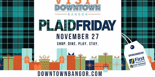Plaid Friday in Downtown Bangor