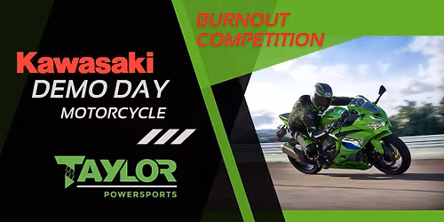Kawasaki Demo Day & Burnout Competition