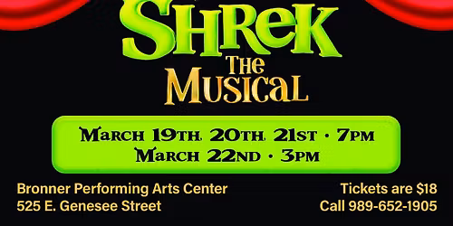 AUDITION NOTICE: Shrek the Musical