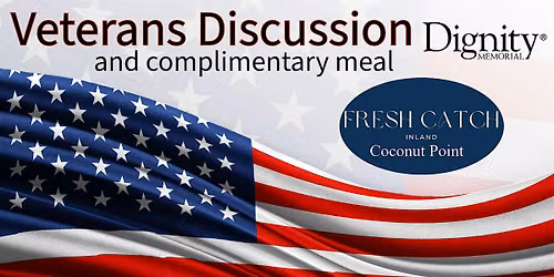 A Special Invitation for Veterans with complimentary lunch September 10