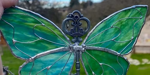 Stained Glass Butterfly Key Class
