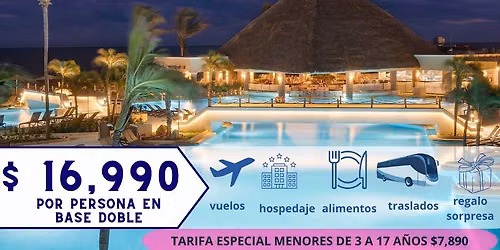 SALIDA GRUPAL MOON PALACE CANCUN