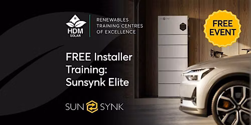 Sunsynk Product Training at HDM Solar Livingston