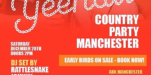 YEEHAW!\ud83e\udd20 FESTIVE COUNTRY DAY PARTY. MANCHESTER.
