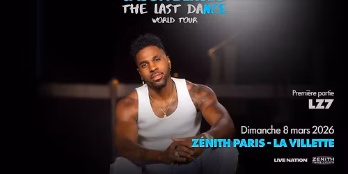 JASON DERULO | Z\u00e9nith Paris - La Villette, Paris - 8 mars 2026
