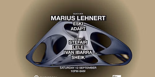 Marius Lehnert \/ Eski \/ Adapt \/ StefAir \/ LELE \/ Ivan Ibarra B2B Sheik
