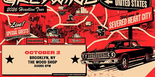 Greywind with THE UNCRTN, Honey Daze, Rodeo