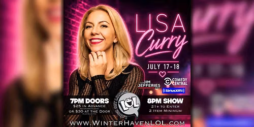 Lisa Curry from Comedy Central!