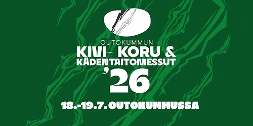 Outokummun Kivi-, koru- ja k\u00e4dentaitomessut 2026