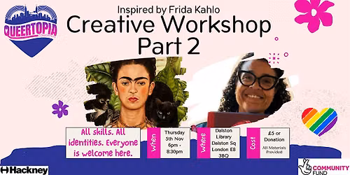 Creative Workshop inspired by Frida Kahlo Part 2