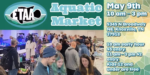 Spring Aquatic Market and Auction by ETAA