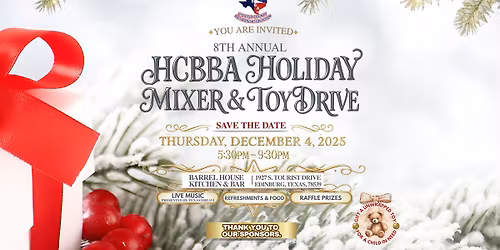 8th Annual HIDALGO COUNTY BAIL BOND ASSOCIATION HOLIDAY MIXER & TOY DRIVE