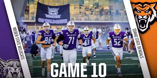 Weber State Wildcats at Idaho State Bengals Football