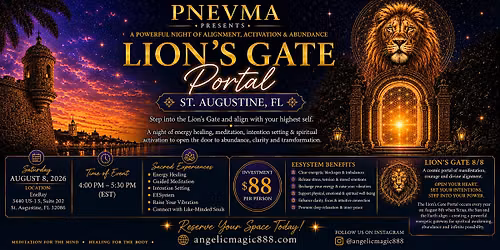 Lions Gate Portal Meditation, Breathwork, Energy Healing