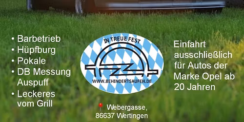 2. Opel Retro Treffen Wertingen