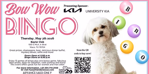 2026 Bow Wow Bingo