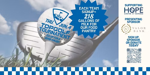 \u26f3 Topgolf Tournament: Tee Up for a Good Cause!