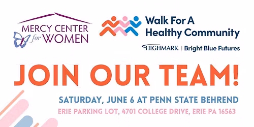 Mercy Center at Highmark Walk for a Healthy Community