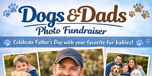 Dogs and Dads Photo Fundraiser