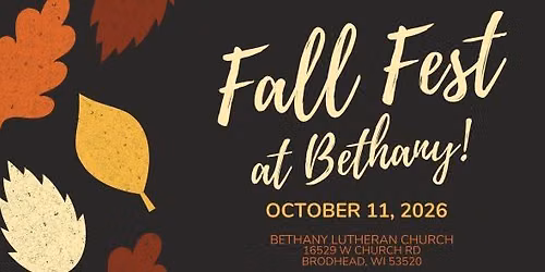 Fall Fest at Bethany