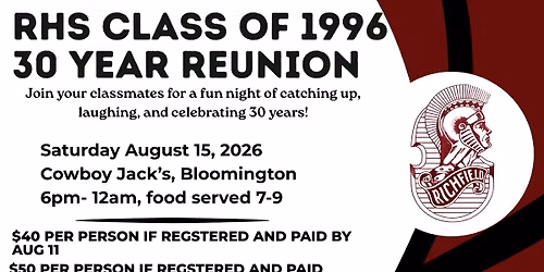 30th Reunion