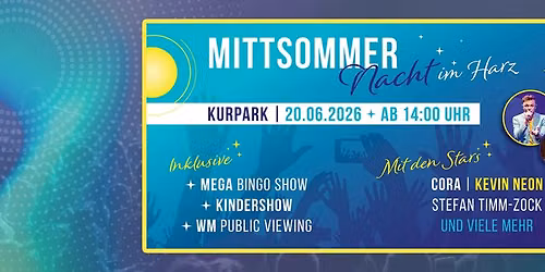 Mittsommernacht im Harz - Neustadt\/Harz - 2026