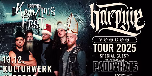 HARPYIE • Voodoo Tour 2025 • Herford • O´Reilly & the Paddyhats & Mythemia