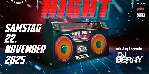 80s\/90s Night mit DJ Berny