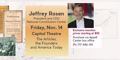 An Evening with Jeffrey Rosen