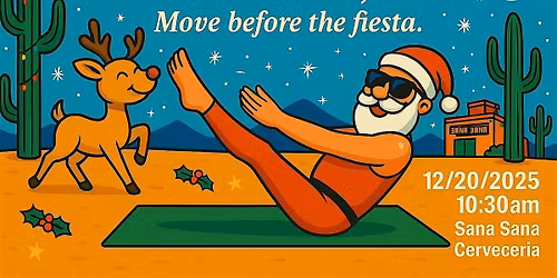 Holiday Pilates con Miguel en SanaLandia, beb\u00e9