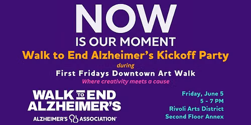 Walk to End Alzheimer's Kickoff @ Rivoli Arts Building