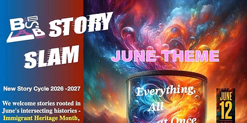 June Story Slam + Pop-Up Art Exhibit