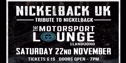Nickelback UK at The Motorsport Lounge