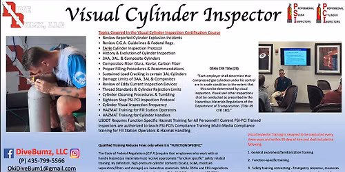 Visual Cylinder Inspector certification course