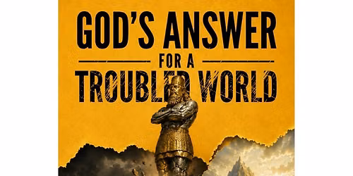 God's answer to a troubled world