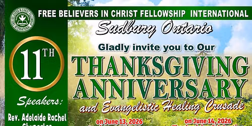 11th Thanksgiving Anniversary