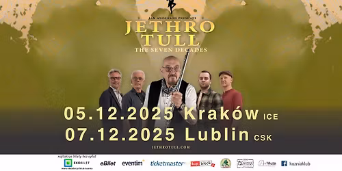 05.12.2025 JETHRO TULL The Seven Decades Tour 2025 \/\/ Krak\u00f3w - ICE