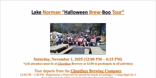 Lake Norman Halloween Brew Boo Tour!
