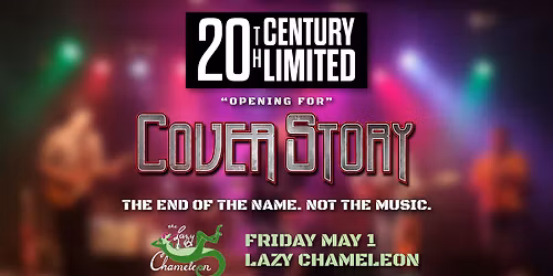 20CL \/ Cover Story LIVE @ Lazy Chameleon