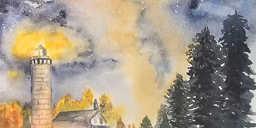 Dusk \u2018til Dawn: Watercolor Skies After Dark with Cindy Sarkady