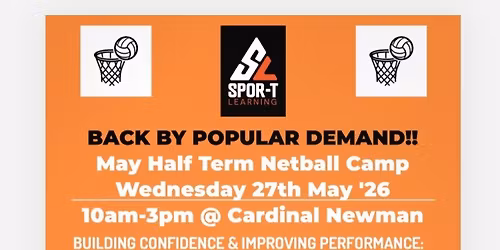 May Half Term Netball Camp