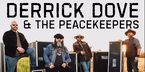 DERRICK DOVE & THE PEACEKEEPERS - SUN - JUN 14, 2026 - 2PM - Earl's Hideaway, Sebastian, FL 32958