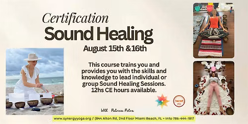 Sound Healing Certification | 2-Day In-Person Training