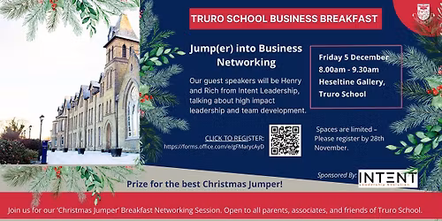 Truro School Business Breakfast