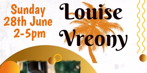 Searays Sunday afternoon live music with...Louise Vreony