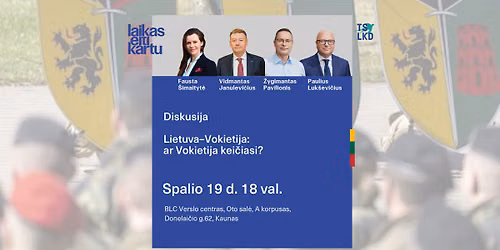 Diskusija. Lietuva\u2013Vokietija: ar Vokietija kei\u010diasi?
