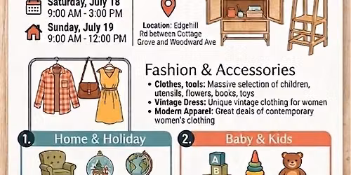 Edgehill Rd Multi-Family Garage Sale