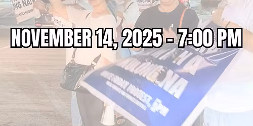 WHITE FRIDAY PROTEST